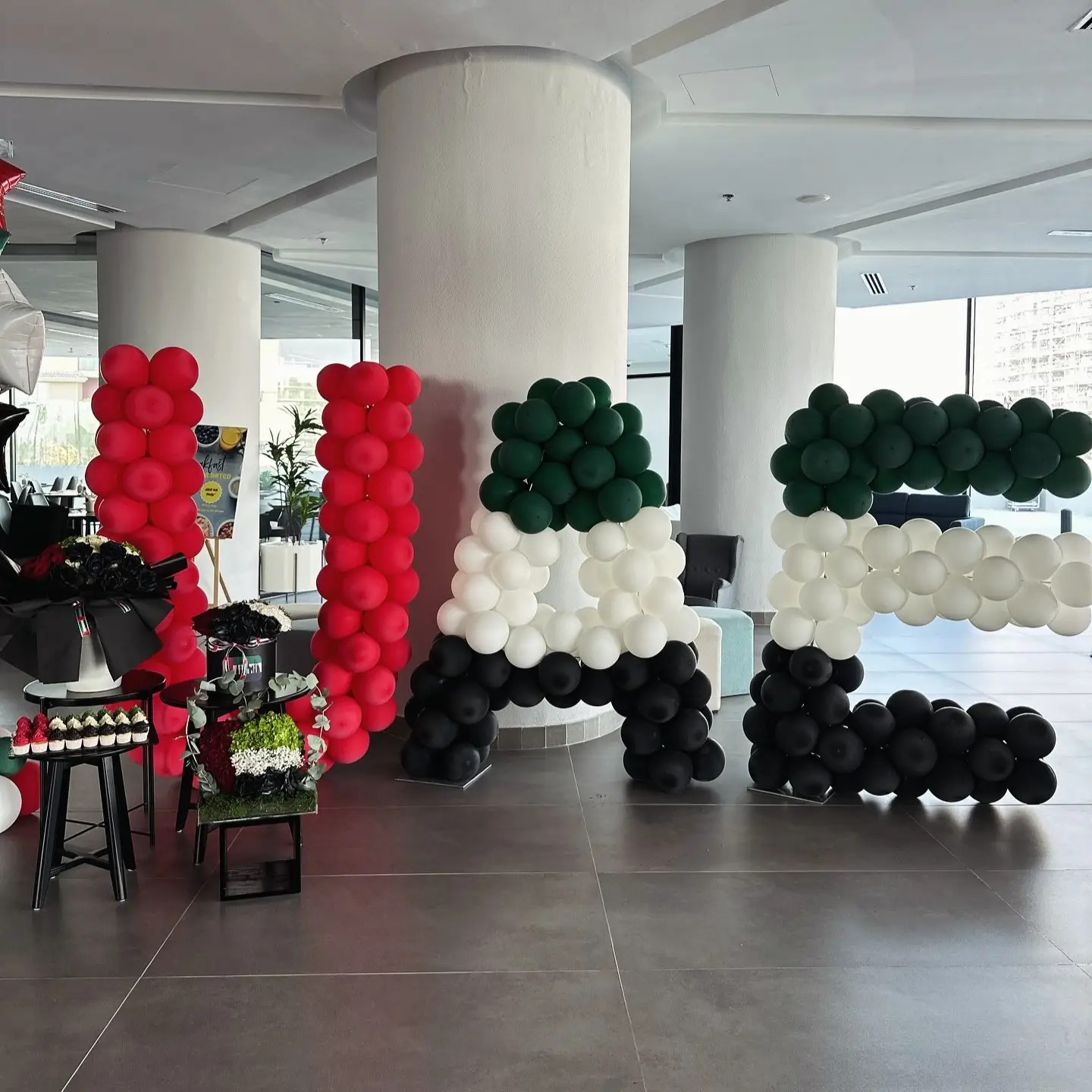 National Day Balloon Decoration Dubai