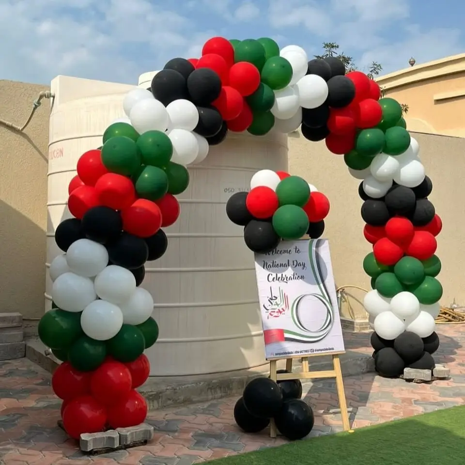 Custom National Day Event Decor Abu Dhabi
