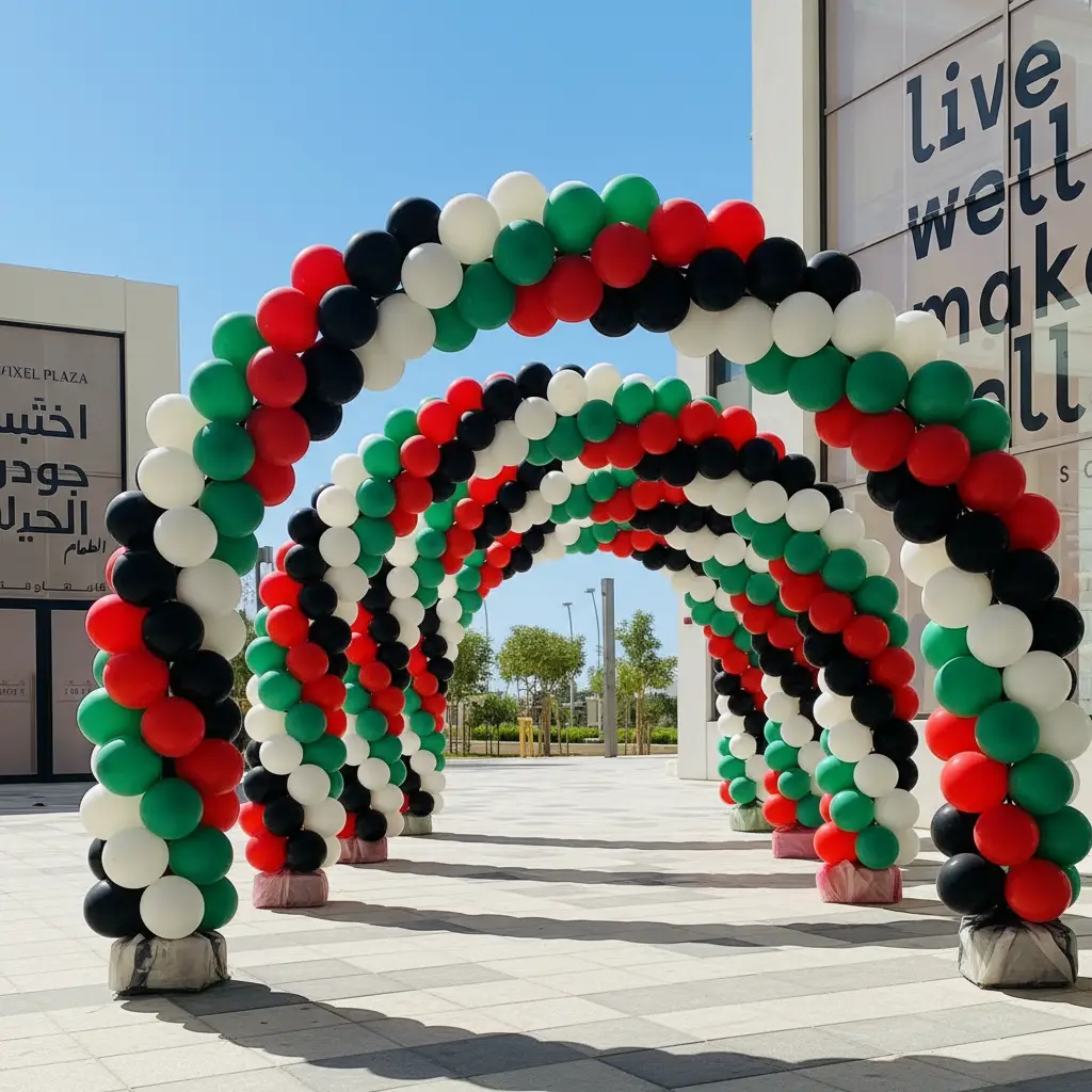 Luxury National Day Setup for Mall in Abu Dhabi