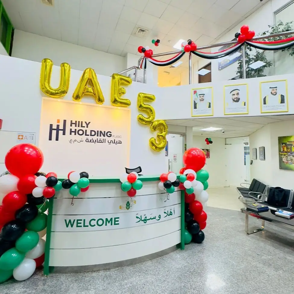 Ceiling Balloon Decoration for UAE National Day
