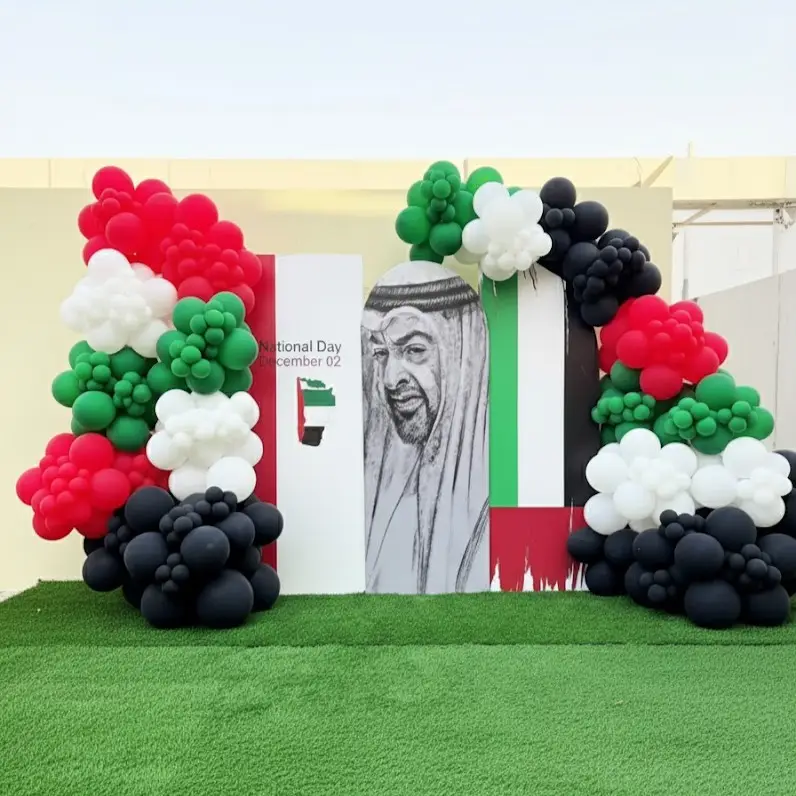 Grand National Day Balloon Setup Dubai