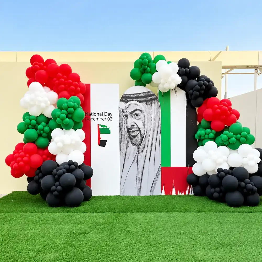 Grand National Day Balloon Setup Dubai