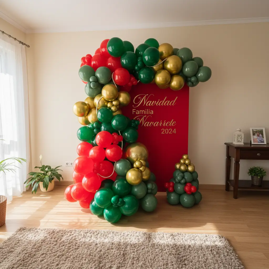 Trendy Christmas Party Balloon Decor UAE