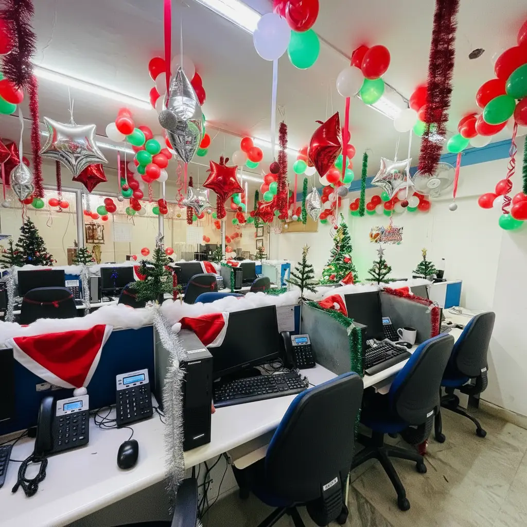 Magical Christmas Party Decor UAE