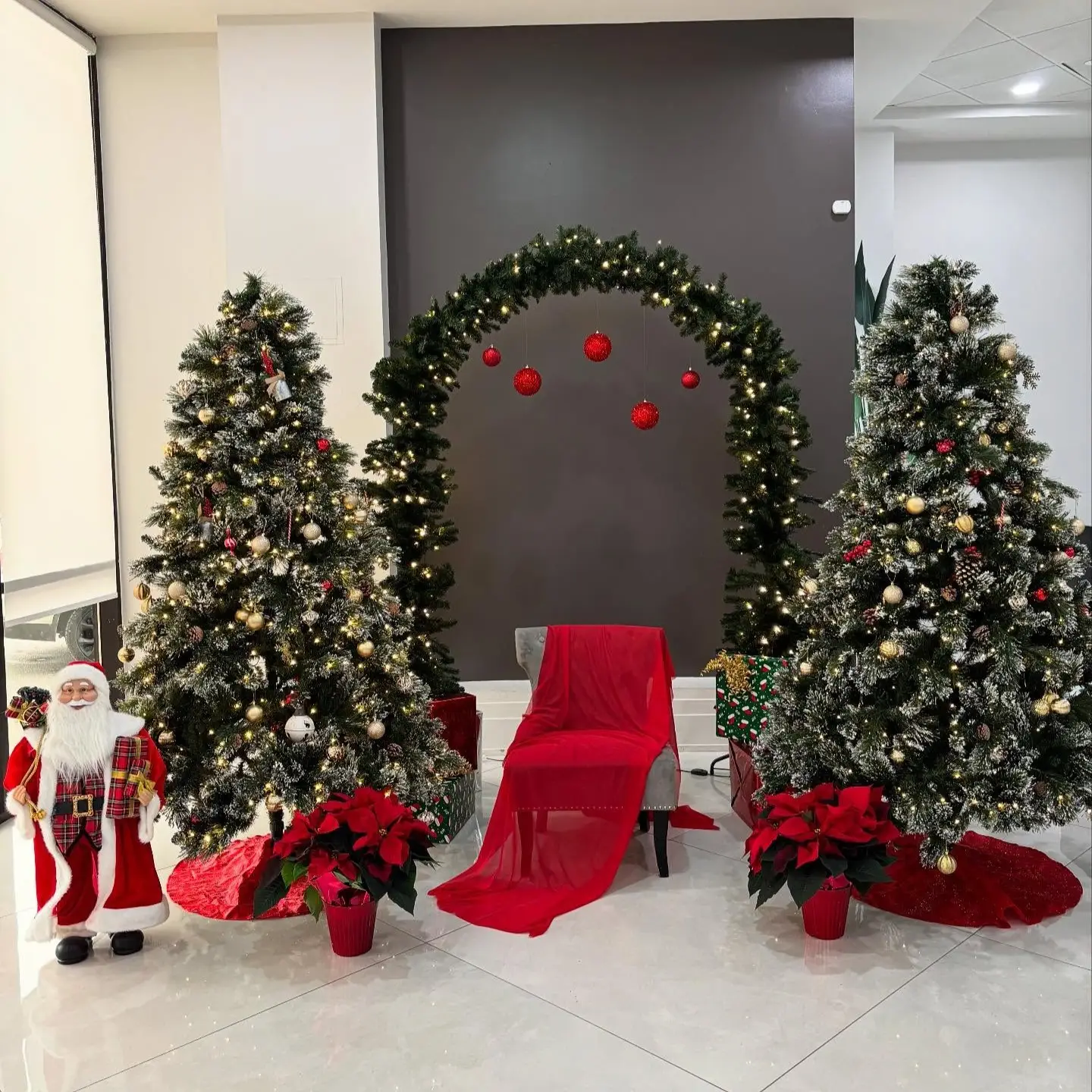 Festive Corporate Party Stage Decoration
