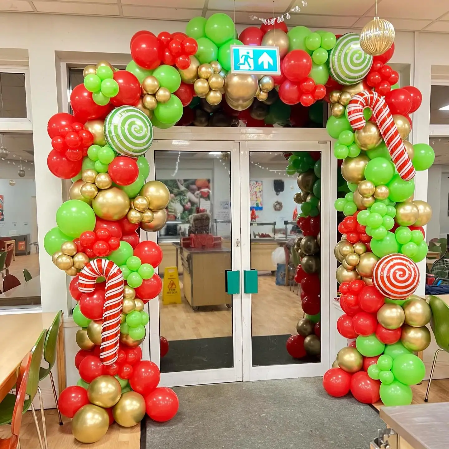 Merry Christmas Gate Decoration UAE