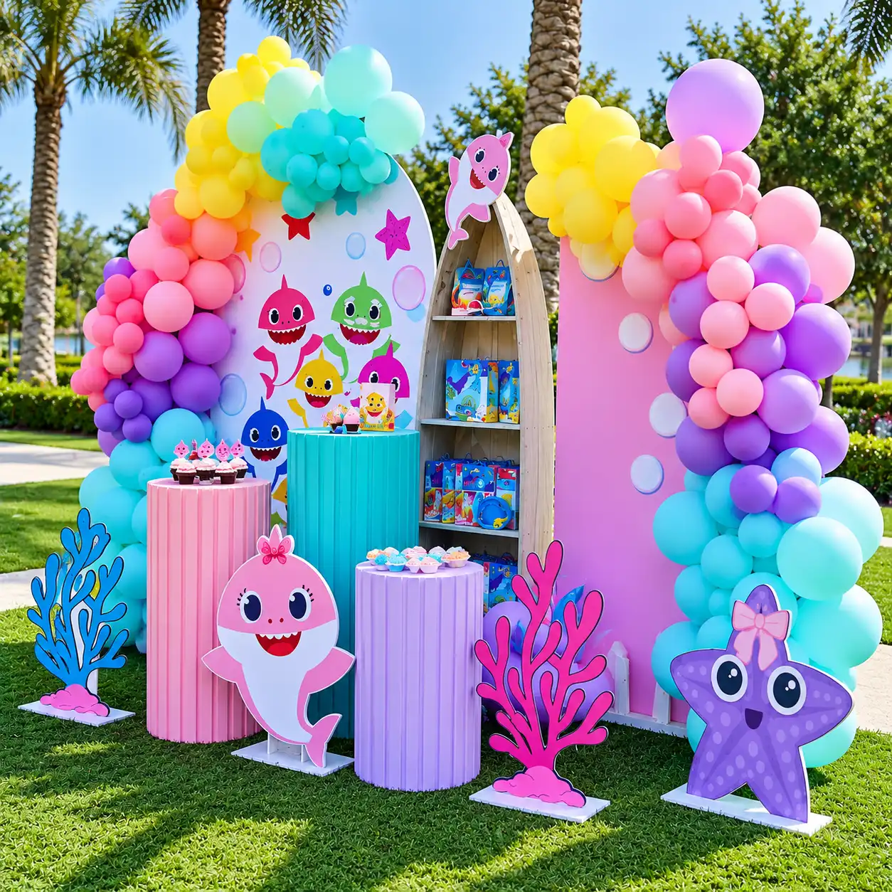 Baby Shark Splash Party Birthday