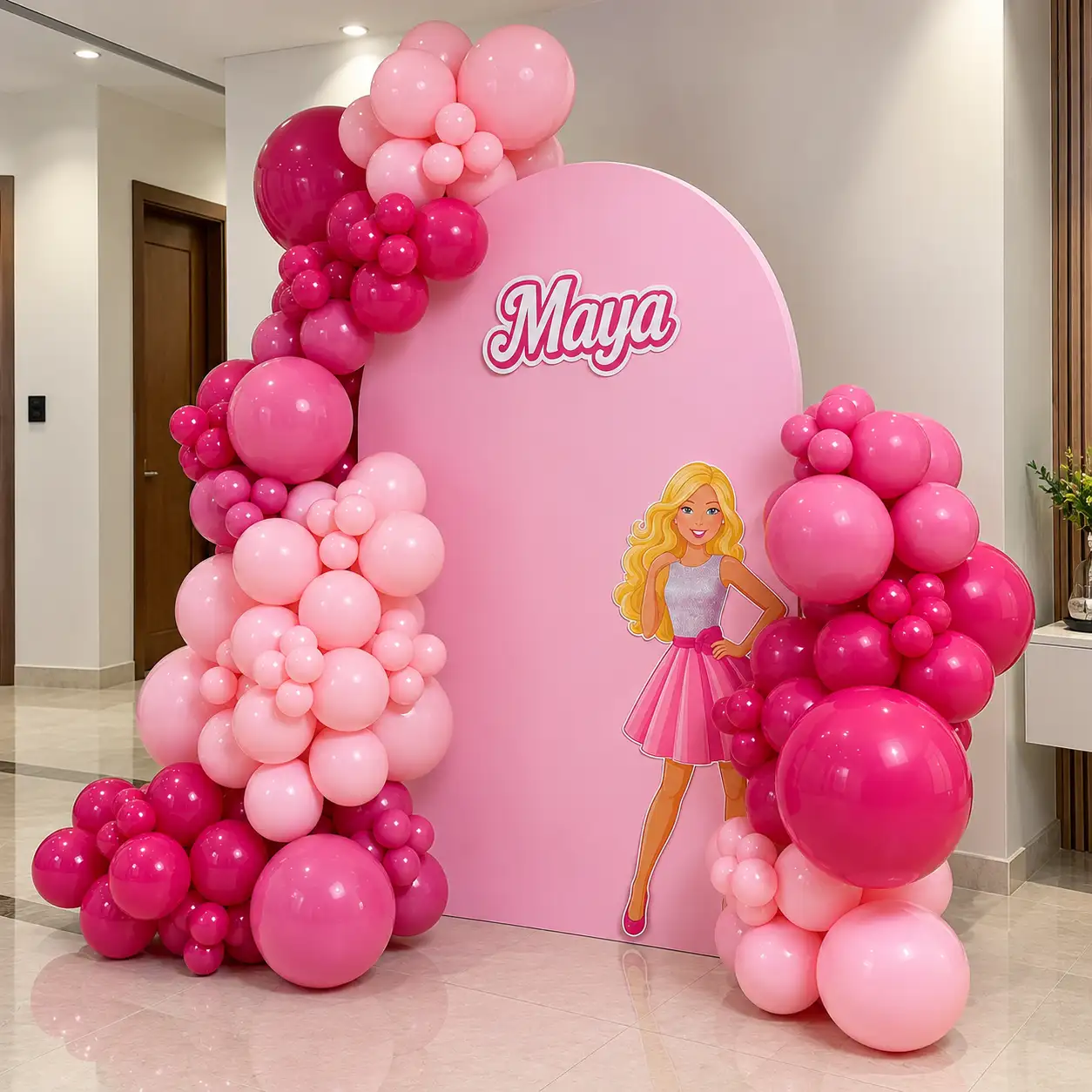 Barbie Glam Kids Birthday Theme