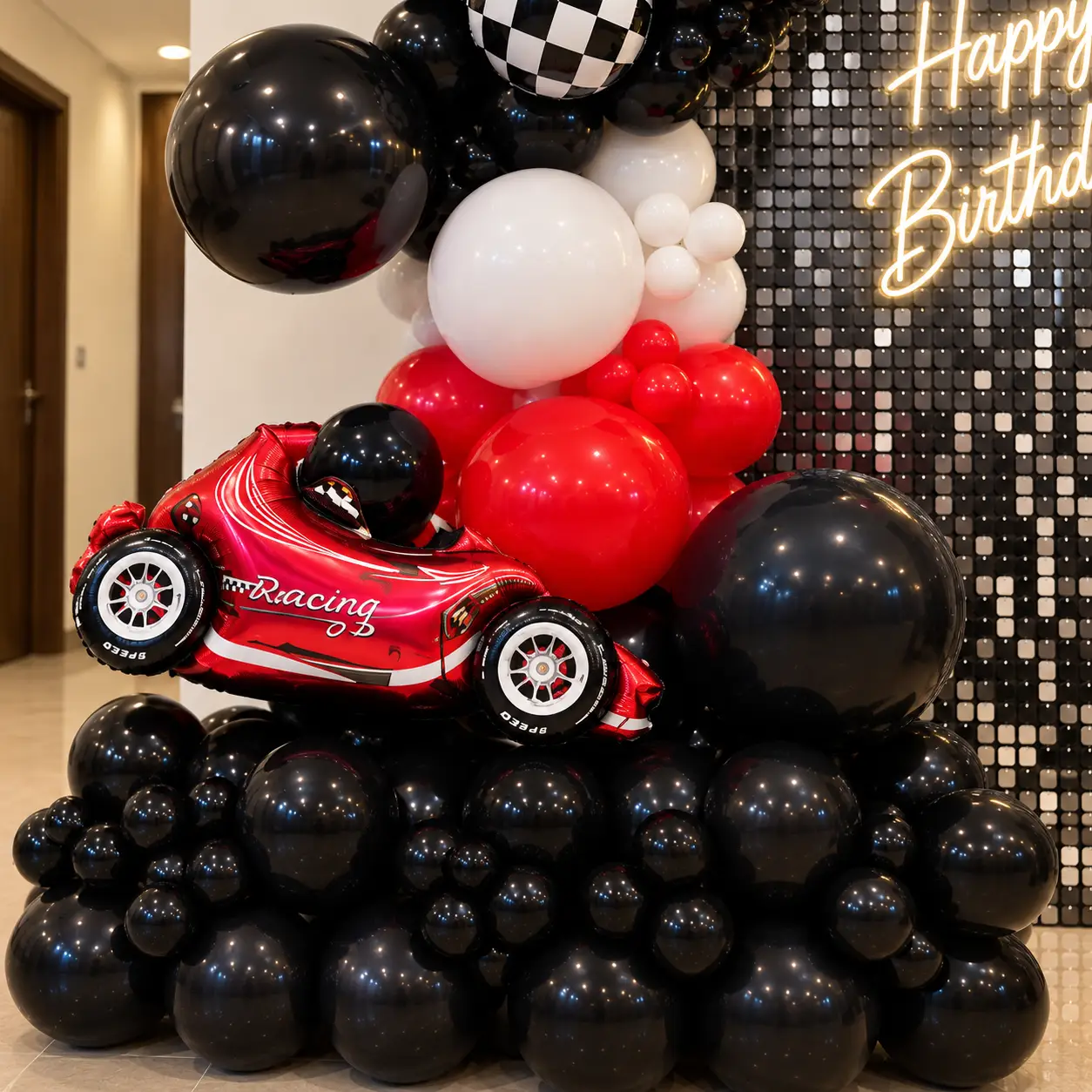 Car Theme Sequence Backdrop Setup