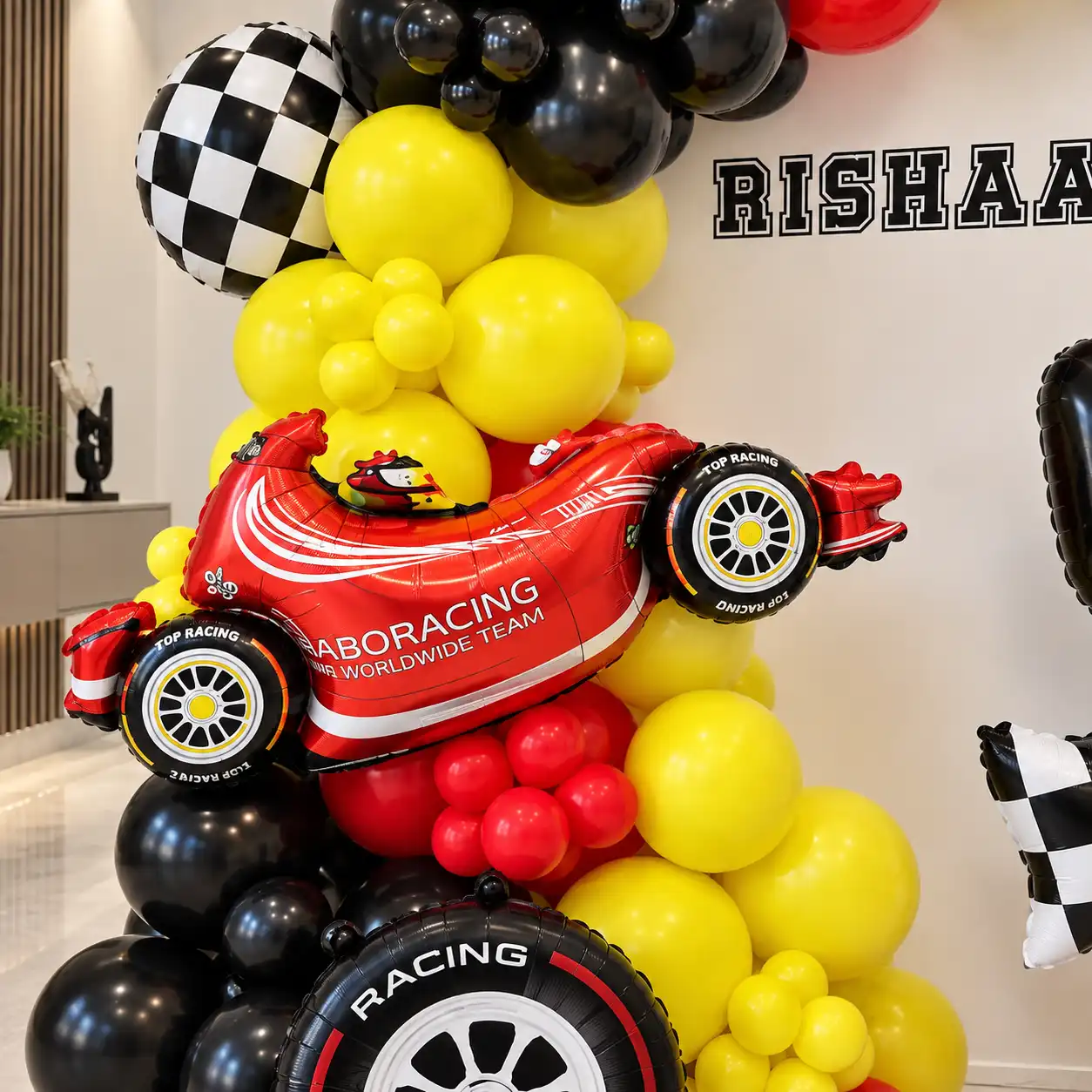 F1 Grand Prix Kids Birthday Theme