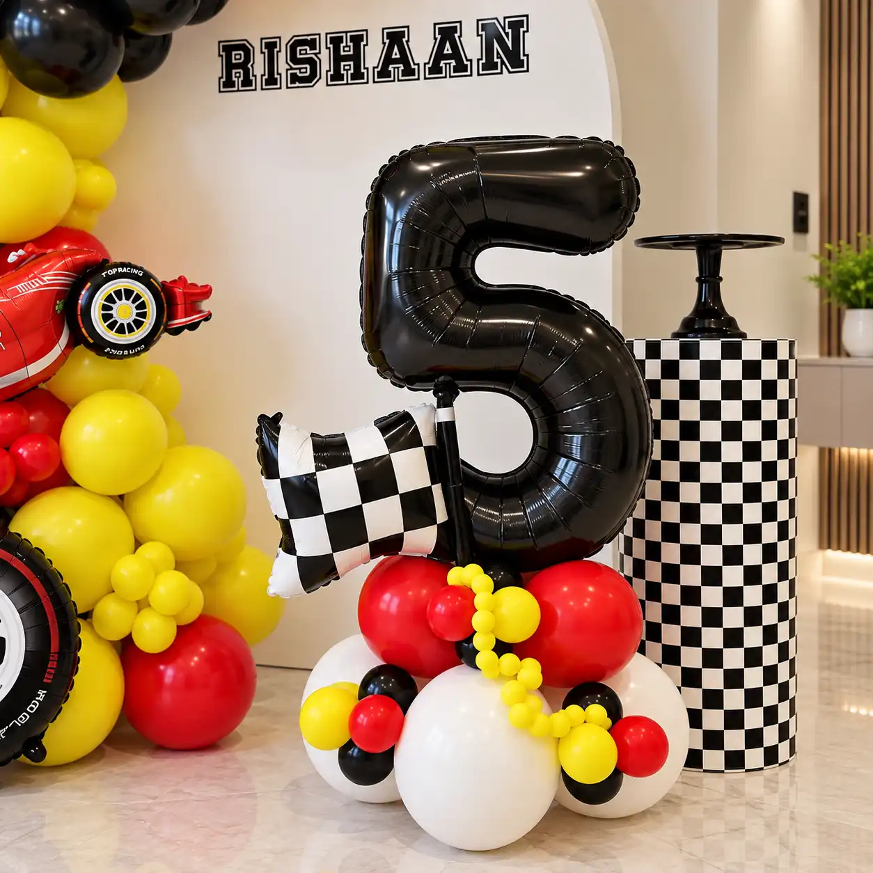 F1 Grand Prix Kids Birthday Theme
