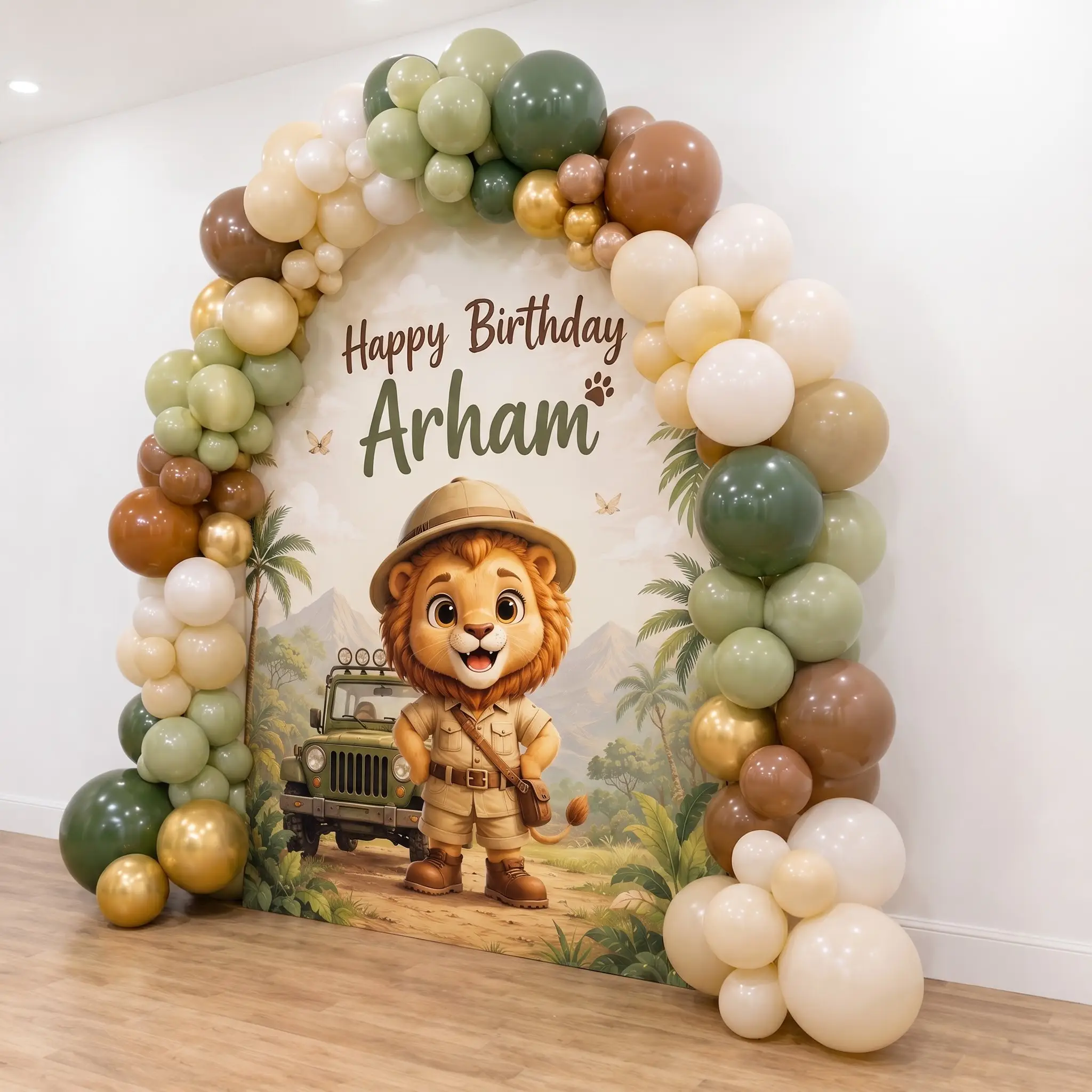 Little Lion Roar Balloon Decoration in Dubai