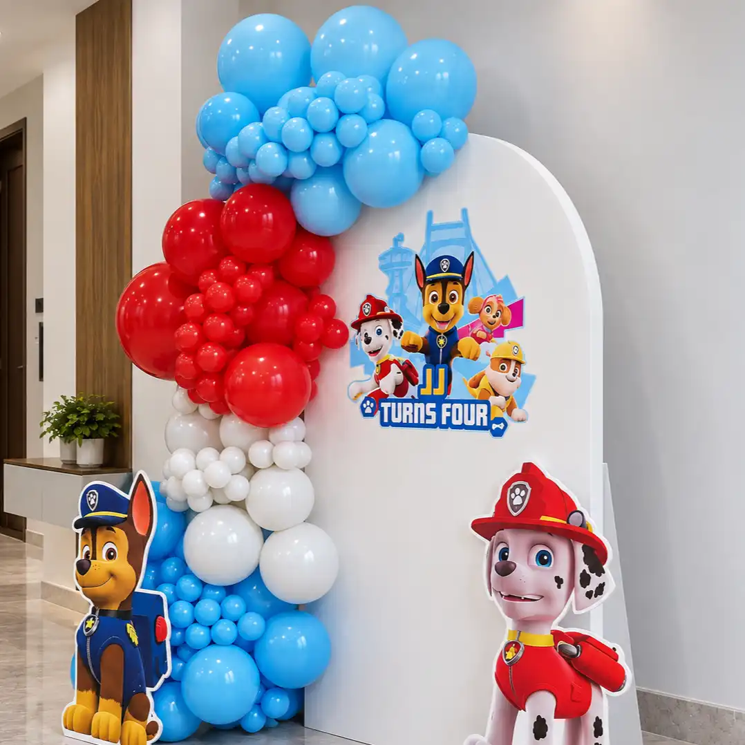 Simple Paw Patrol Kids Birthday Theme