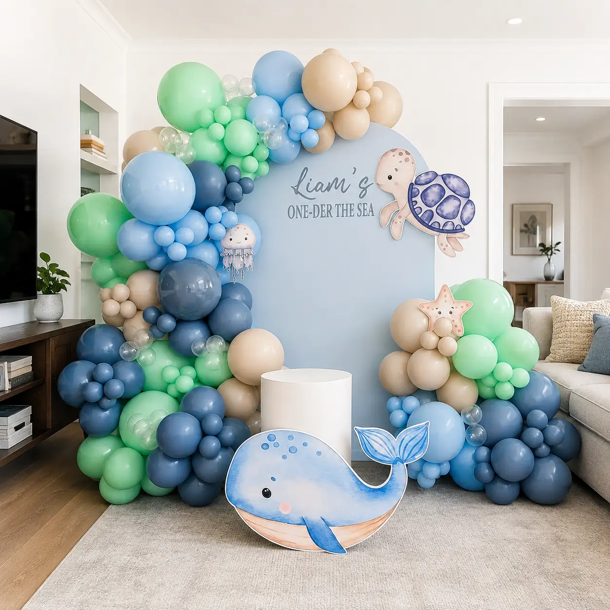 Underwater Theme Decoration at Home