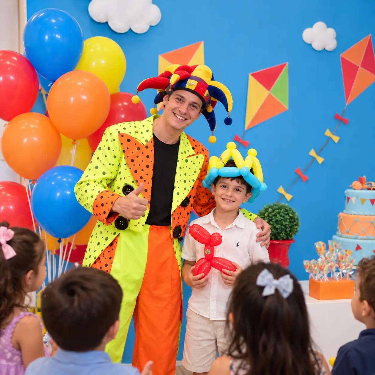 Balloon Sculptor Artist for Kids Birthday in Dubai