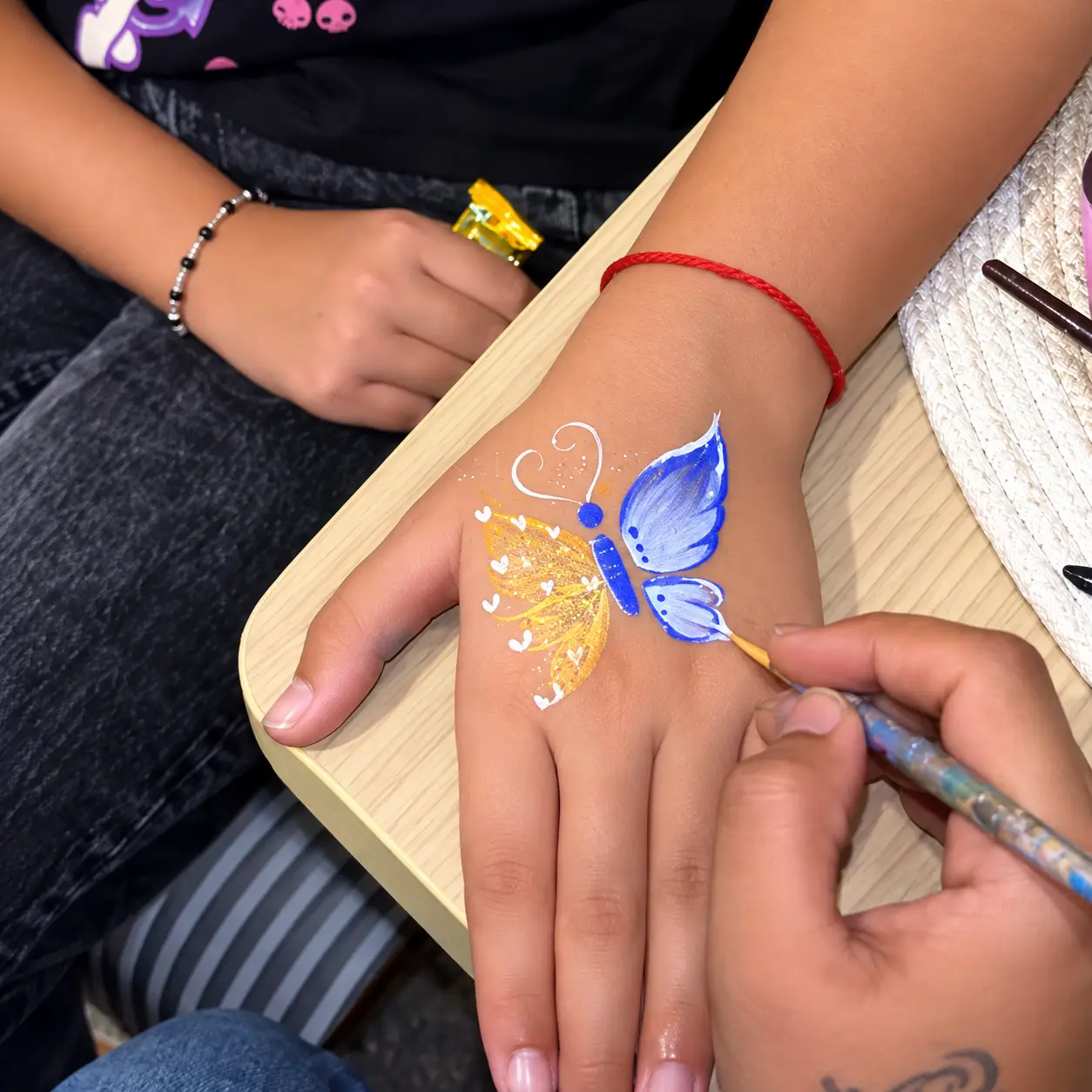 Birthday Party Tattoo Artist for Kids