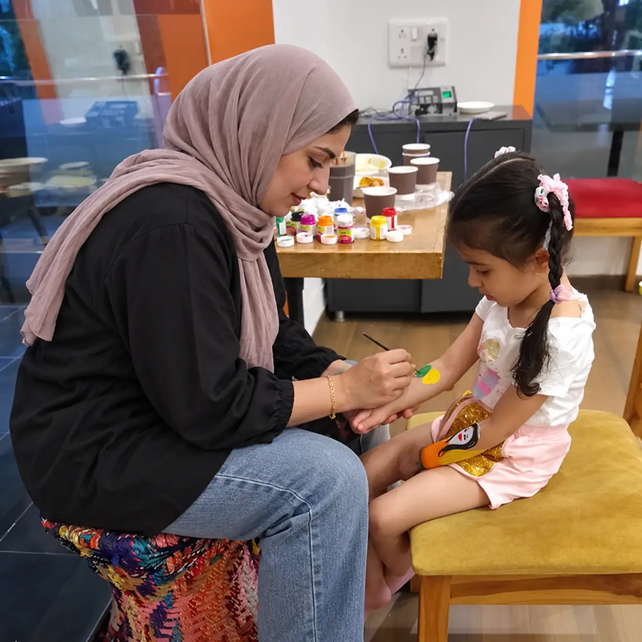 Birthday Party Tattoo Artist for Kids