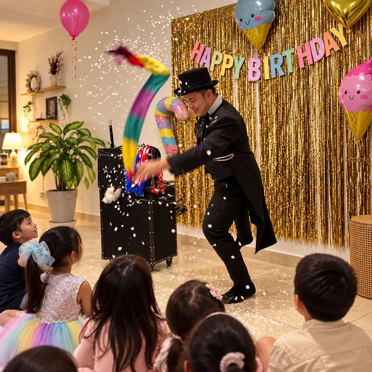 Birthday Special Magician & Face Painting Combo