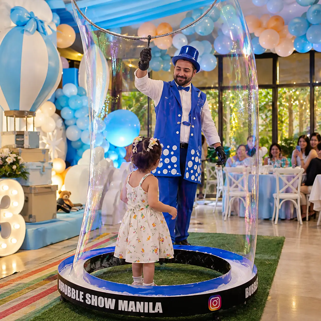 Bubble Show for Kids Birthday Party