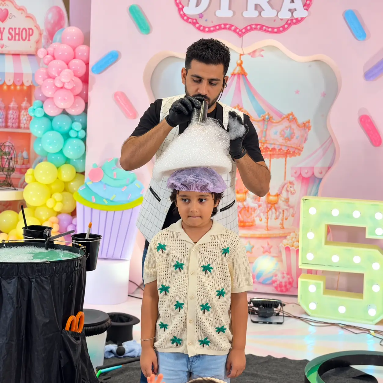 Bubble Show for Kids Birthday Party