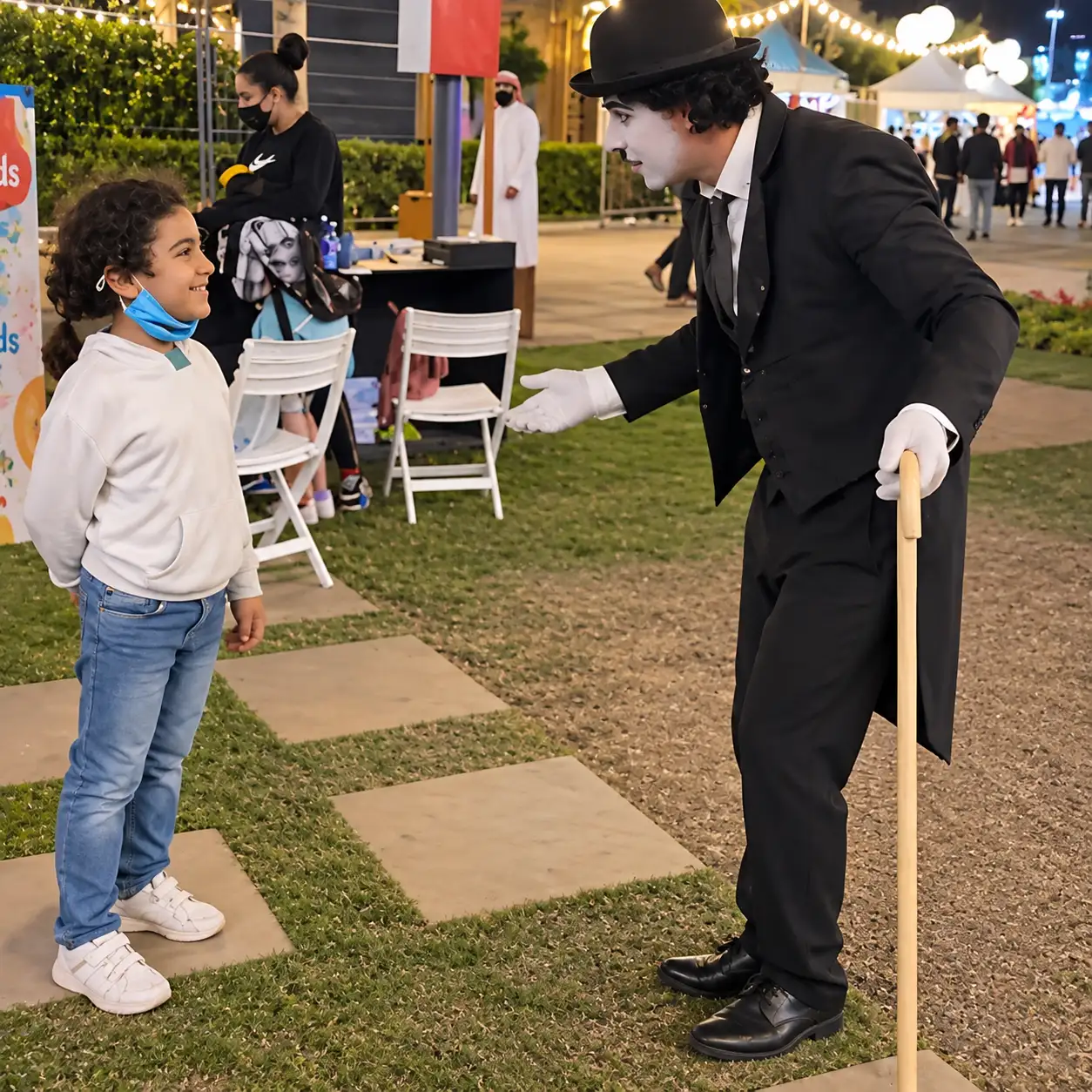 Charli Chaplin Comedy Act for Kids Birthday