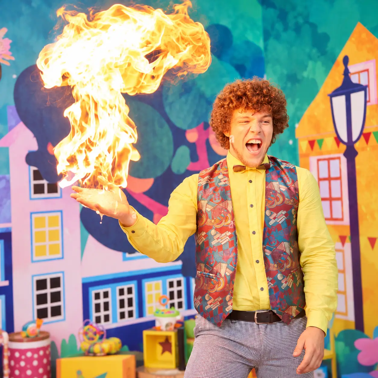 Fire Show for Kids Birthday