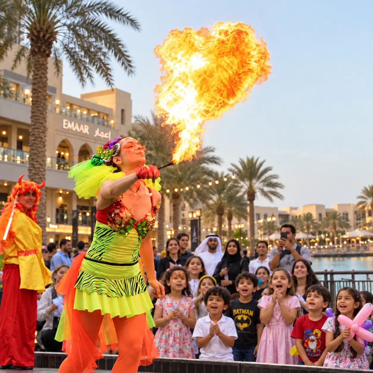 Fire Show for Kids Birthday