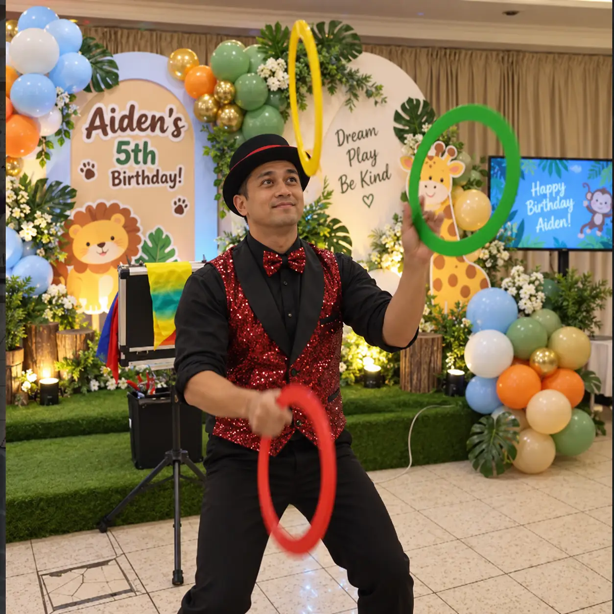 Fun Juggler Entertainment for Kids Birthday