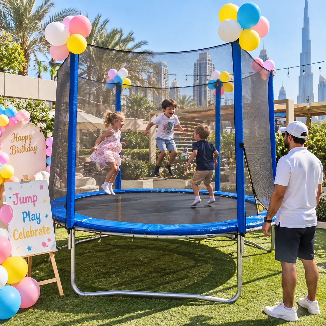 Kids Trampoline for Birthday Party