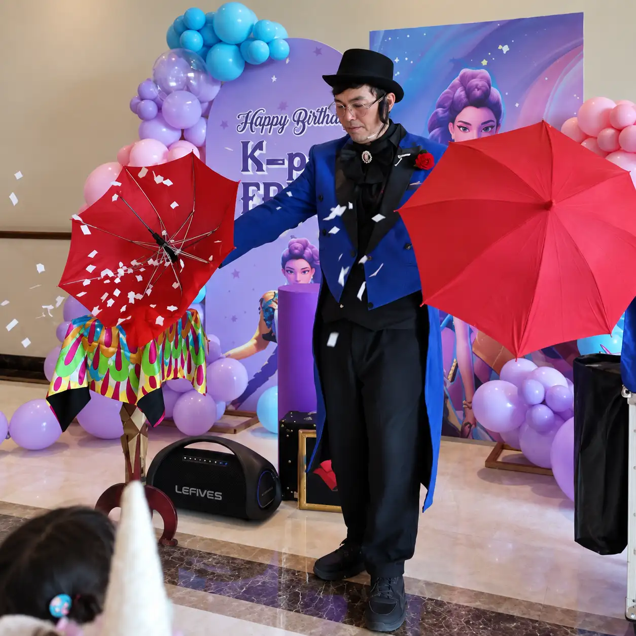 Magician Combo for Kids Birthday Celebration
