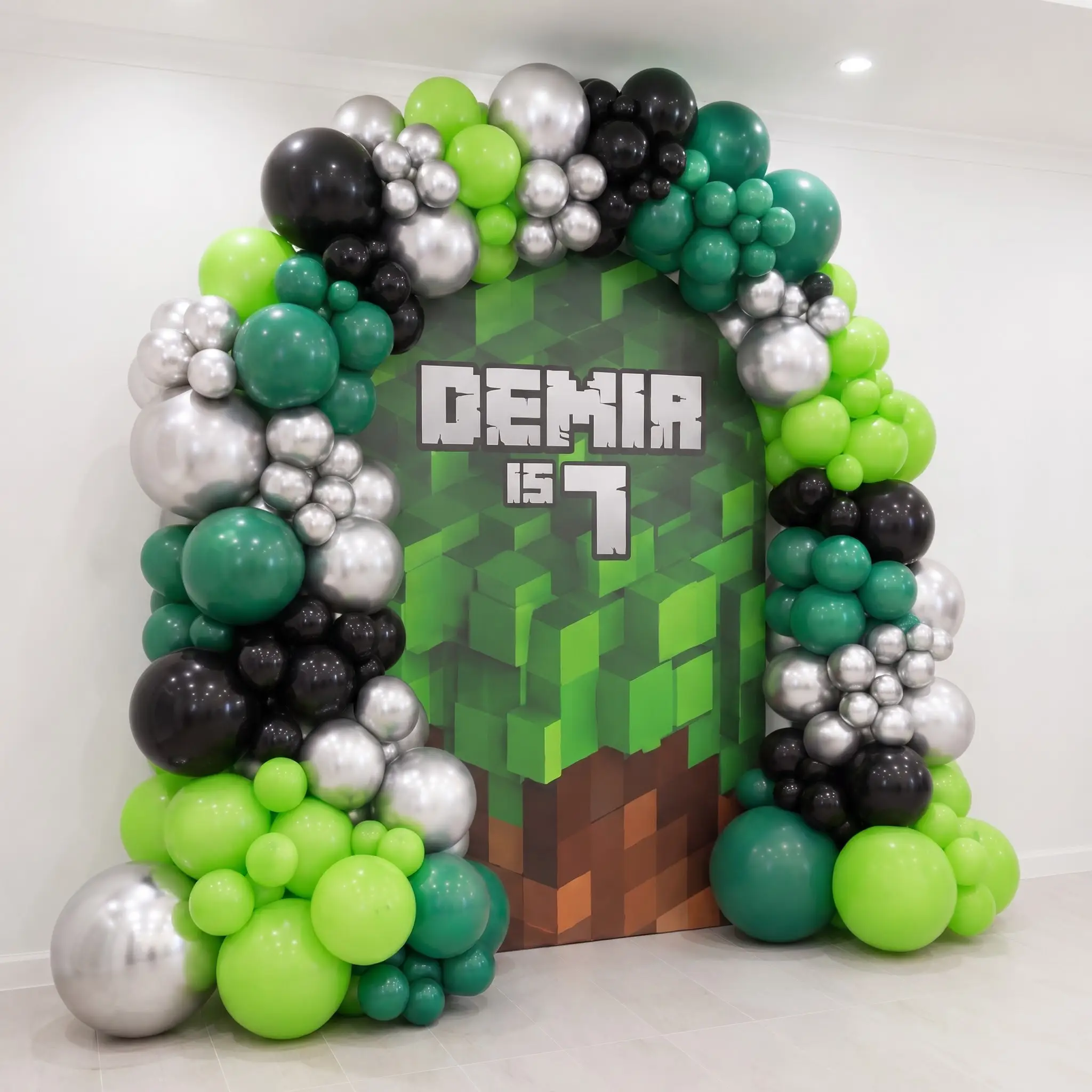 Minecraft Theme Kids Birthday Decoration in Sharjah