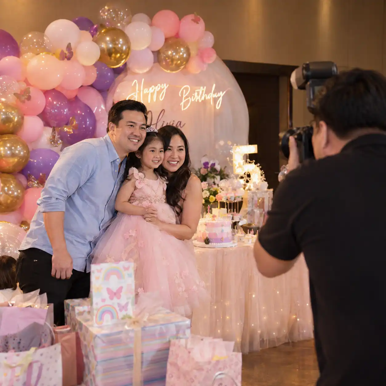Professional Photographer for Birthday Party