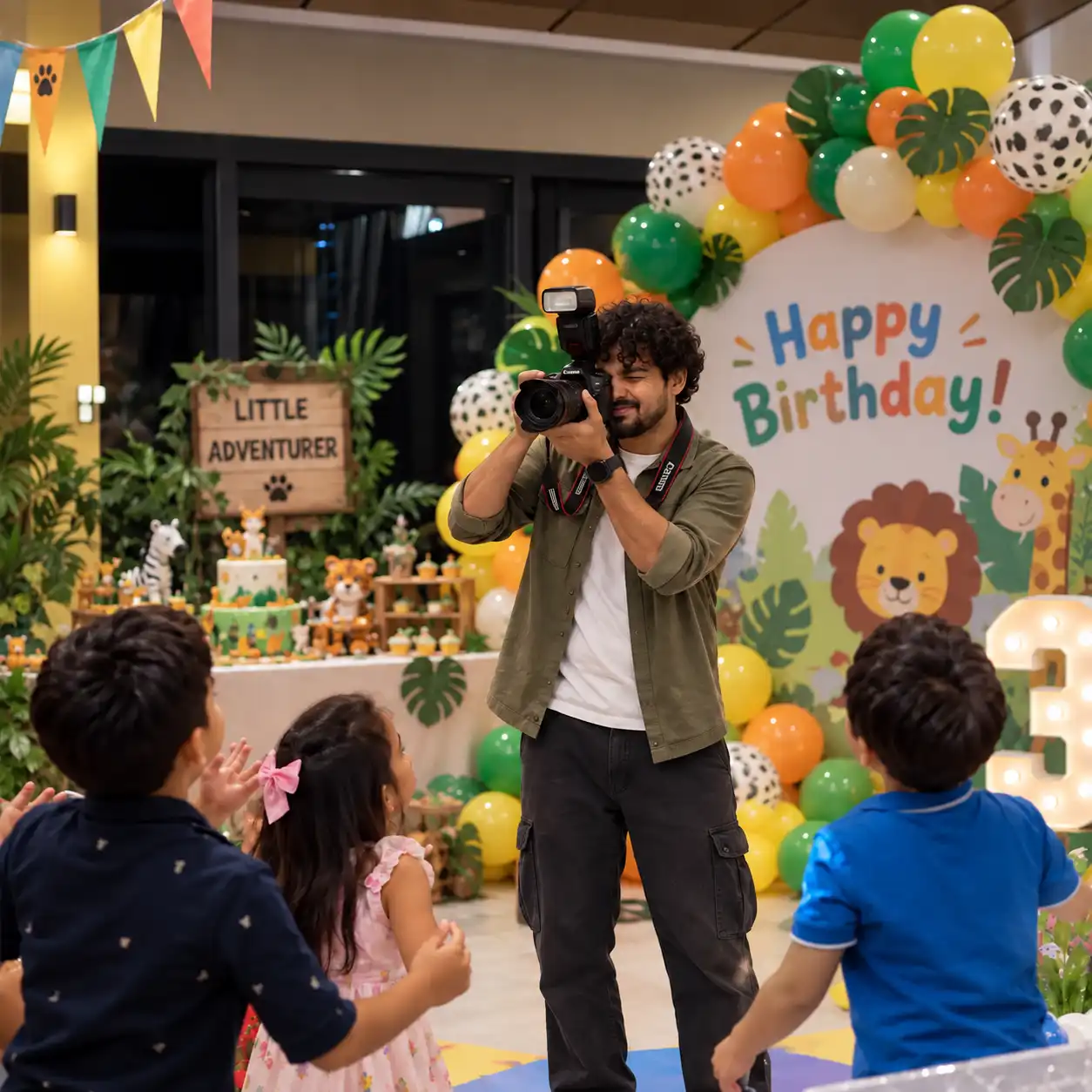 Professional Photographer for Birthday Party