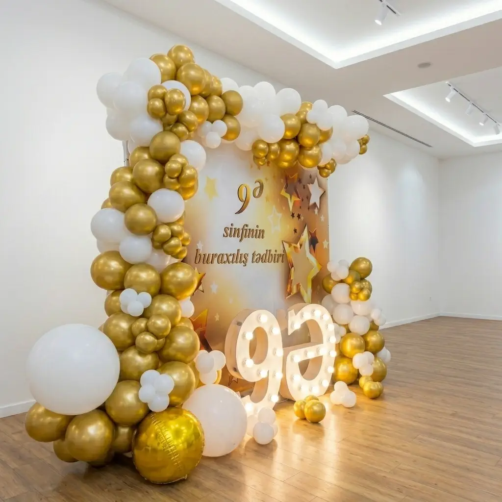 College Graduation Balloon Decoration – photo 2