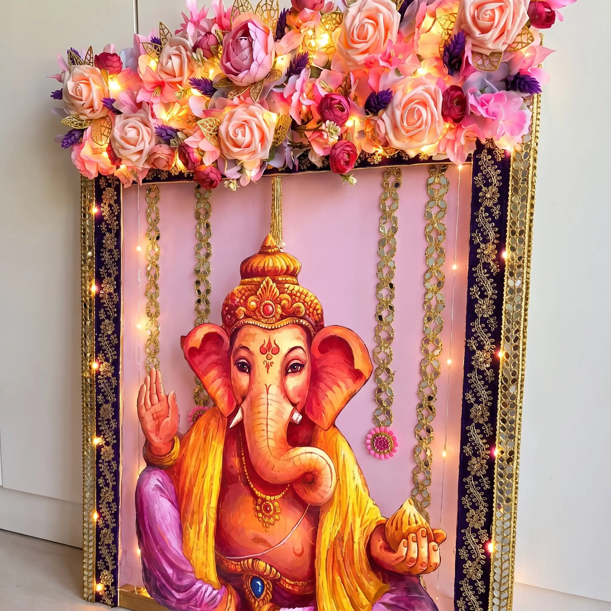 Cdbd eab png — DIY Ganpati Backdrop Kit