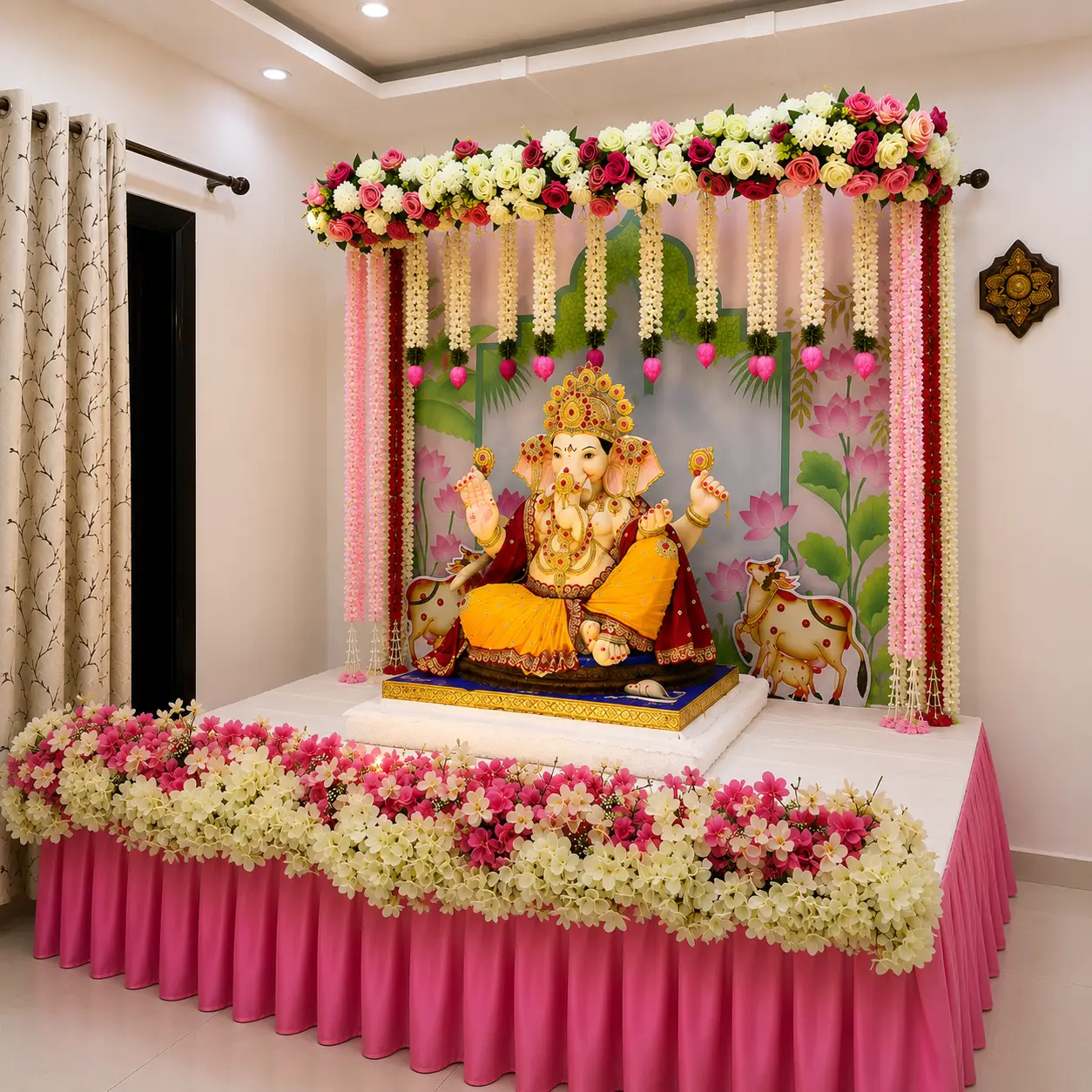 Ganpati Celebration Decoration