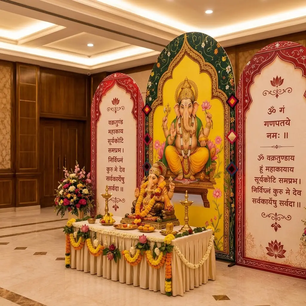 Ganpati Decoration Theme for Home