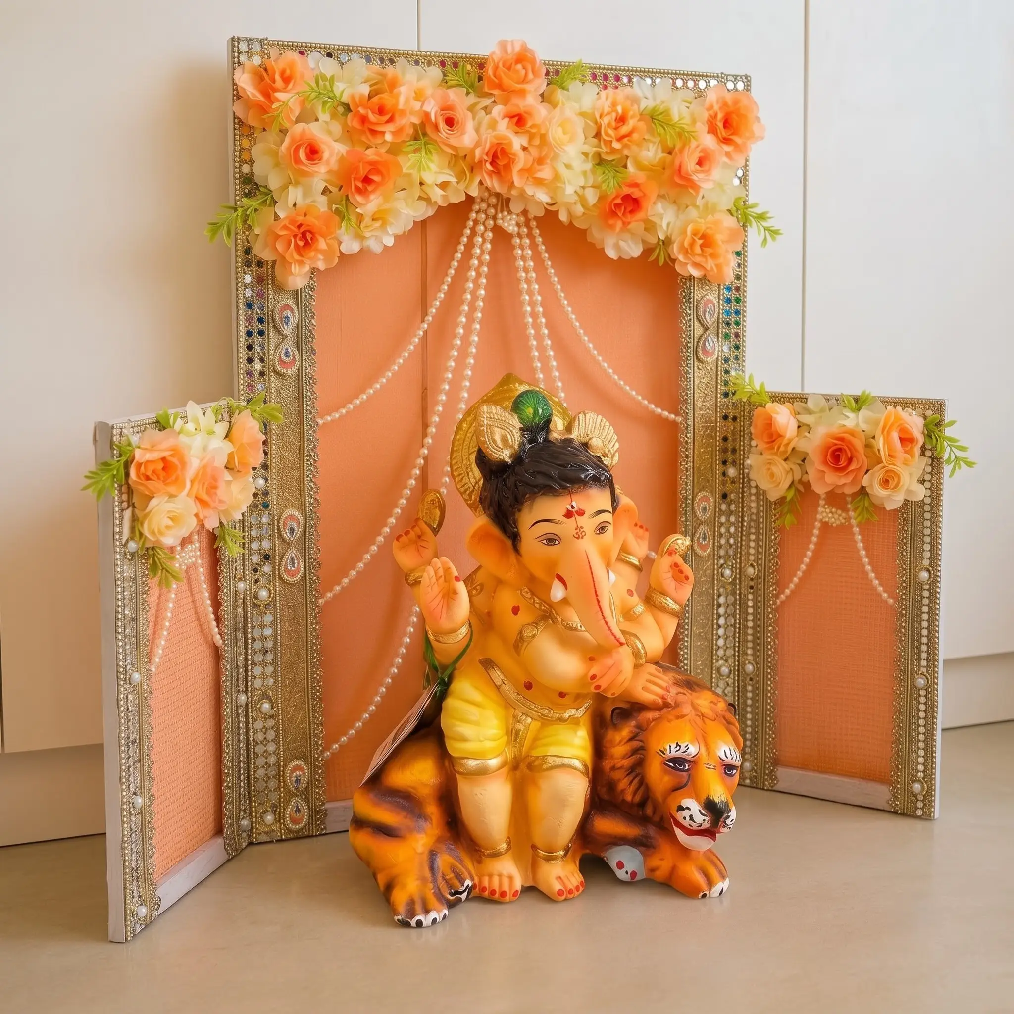 Ganpati Home Decoration Kit