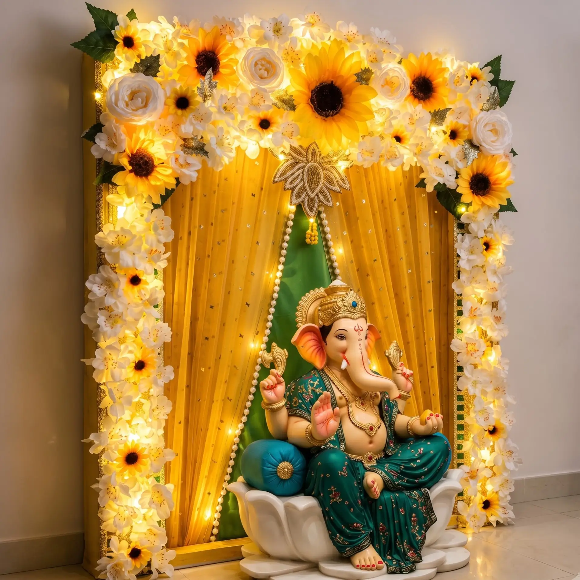 Ganpati Mandap DIY Decoration Kit