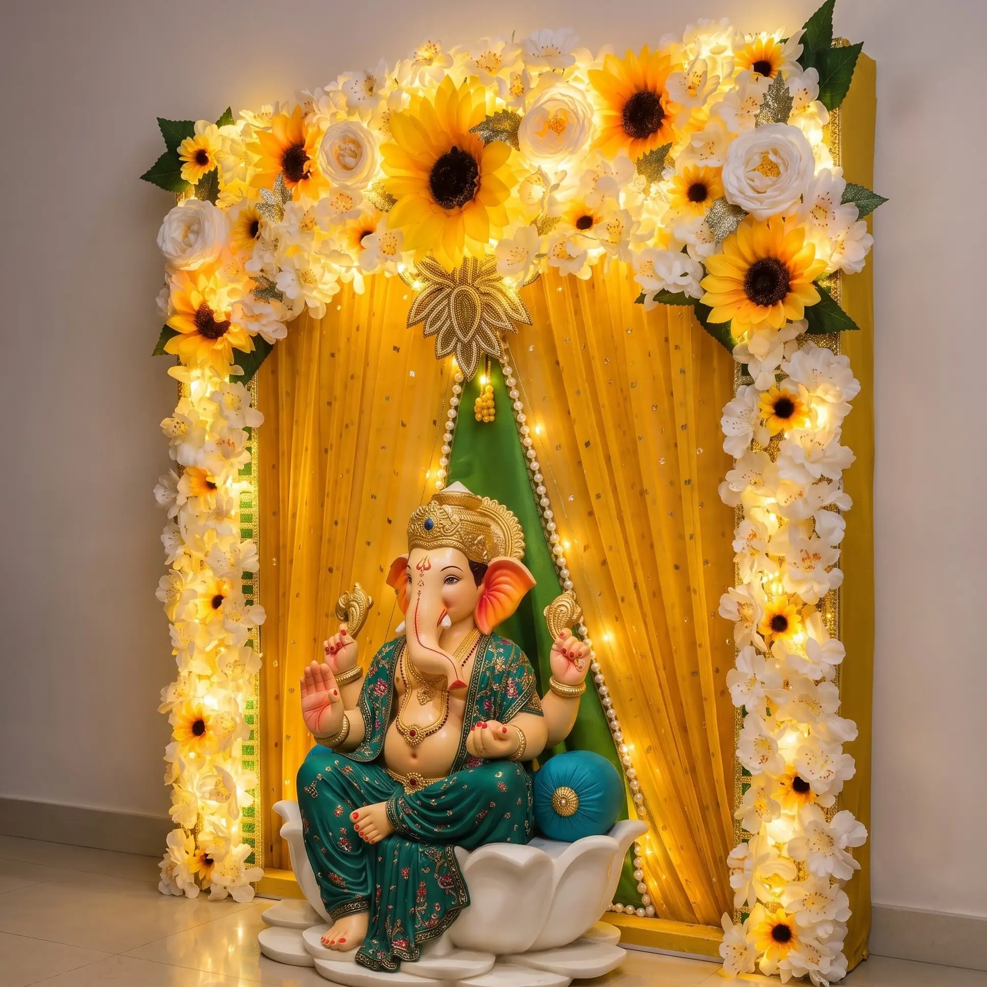 Ganpati Mandap DIY Decoration Kit