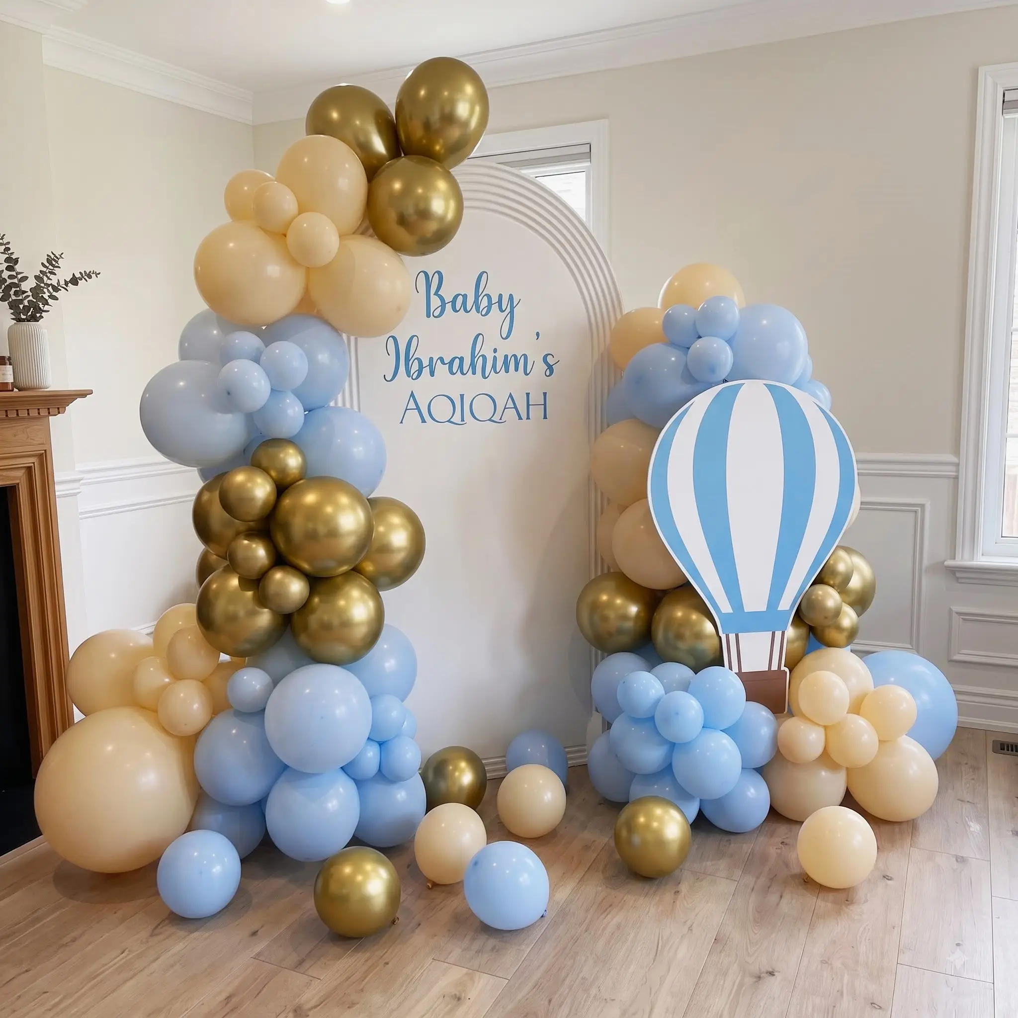 Aqiqah Celebration Balloon Decor