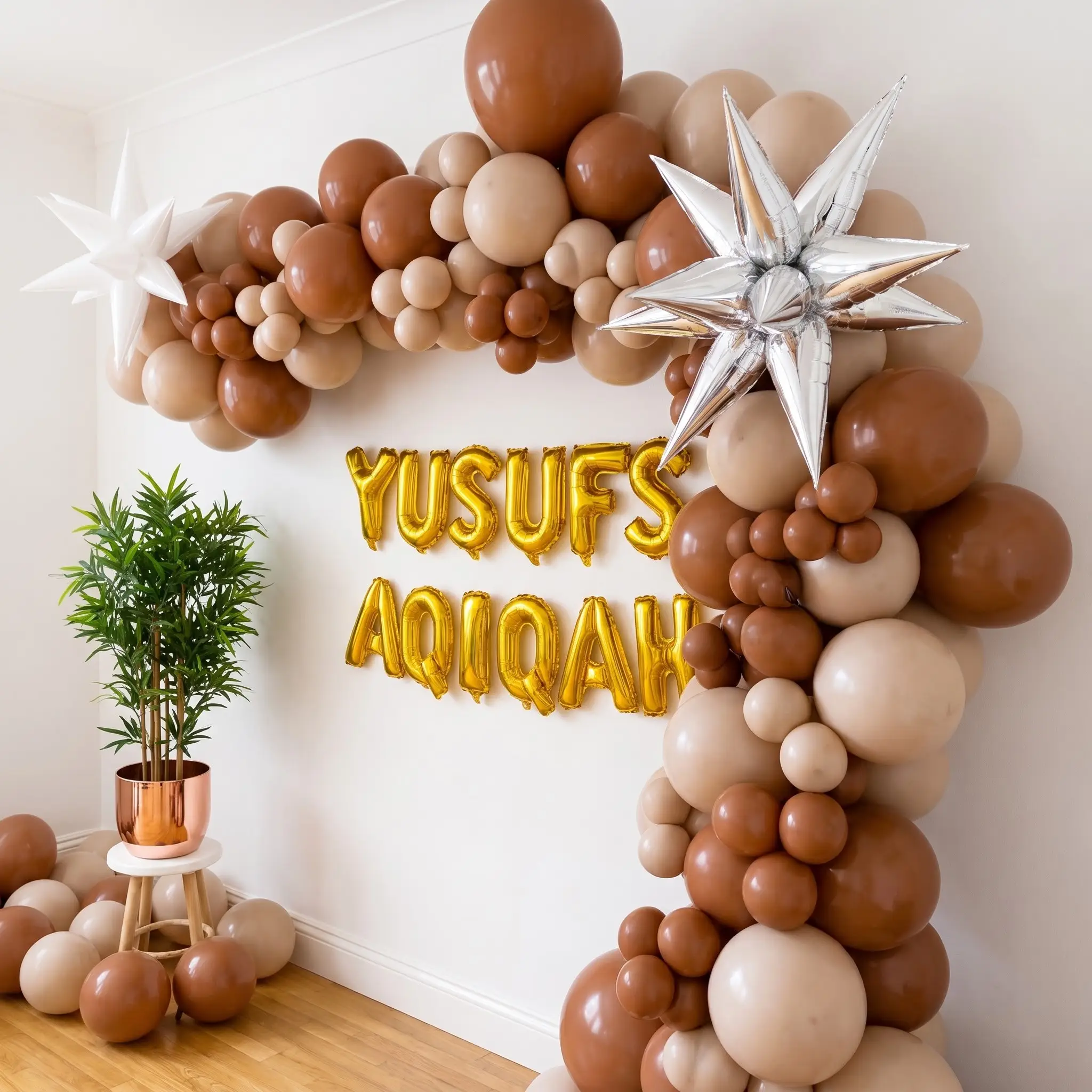 Simple Aqiqah Arch Decoration
