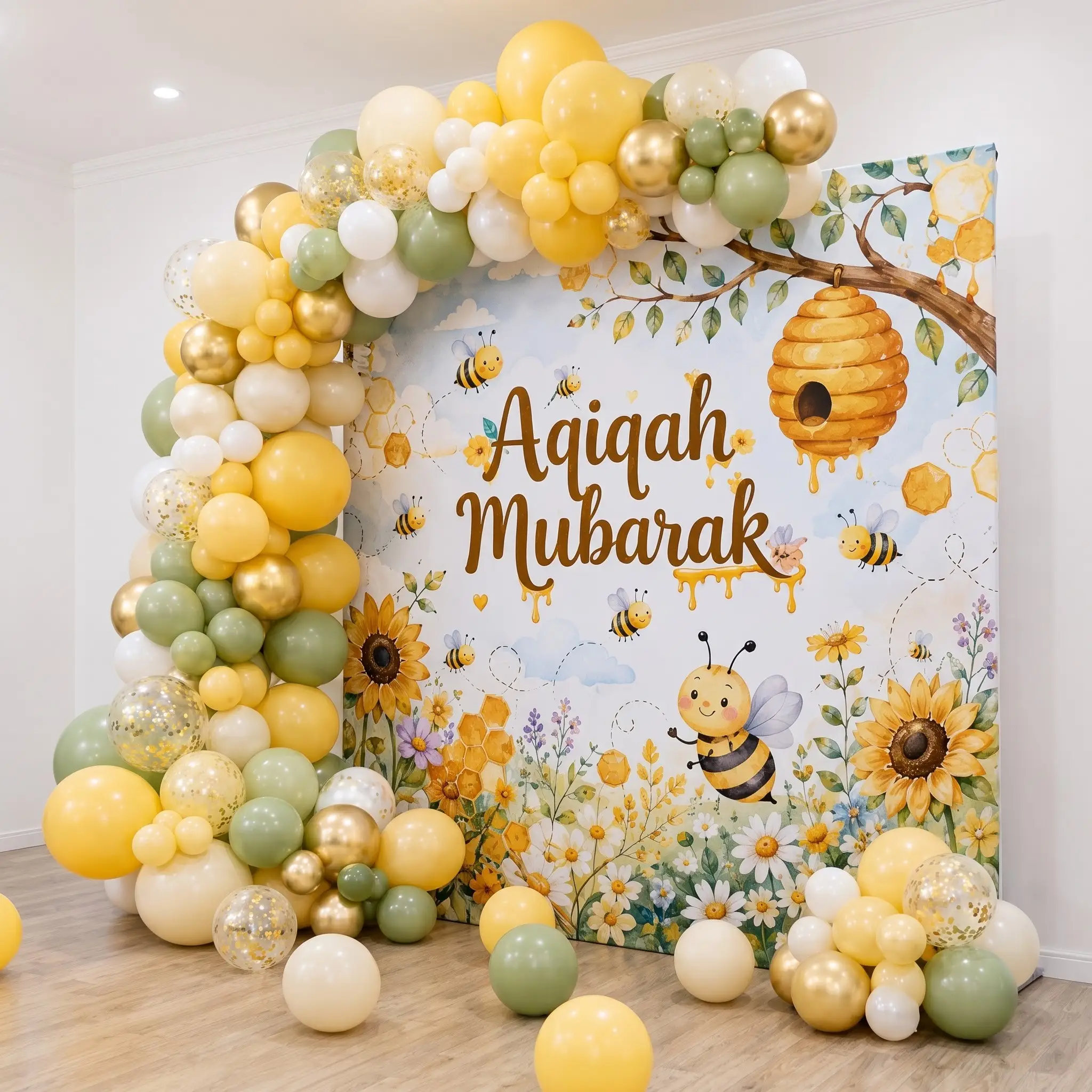 Sweet Aqiqah Ceremony Decor intheme