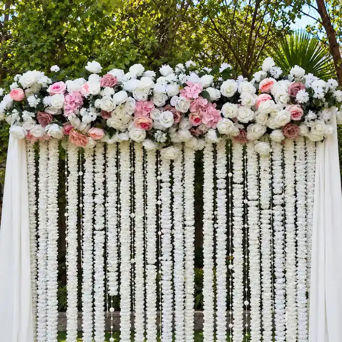 Floral Nikah Ceremony Decoration