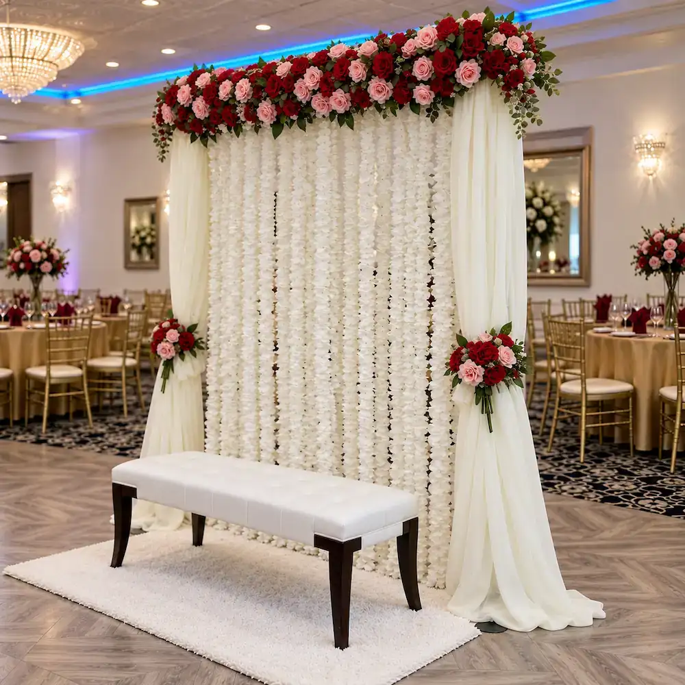 Muslim Wedding Ceremony Decor at Home