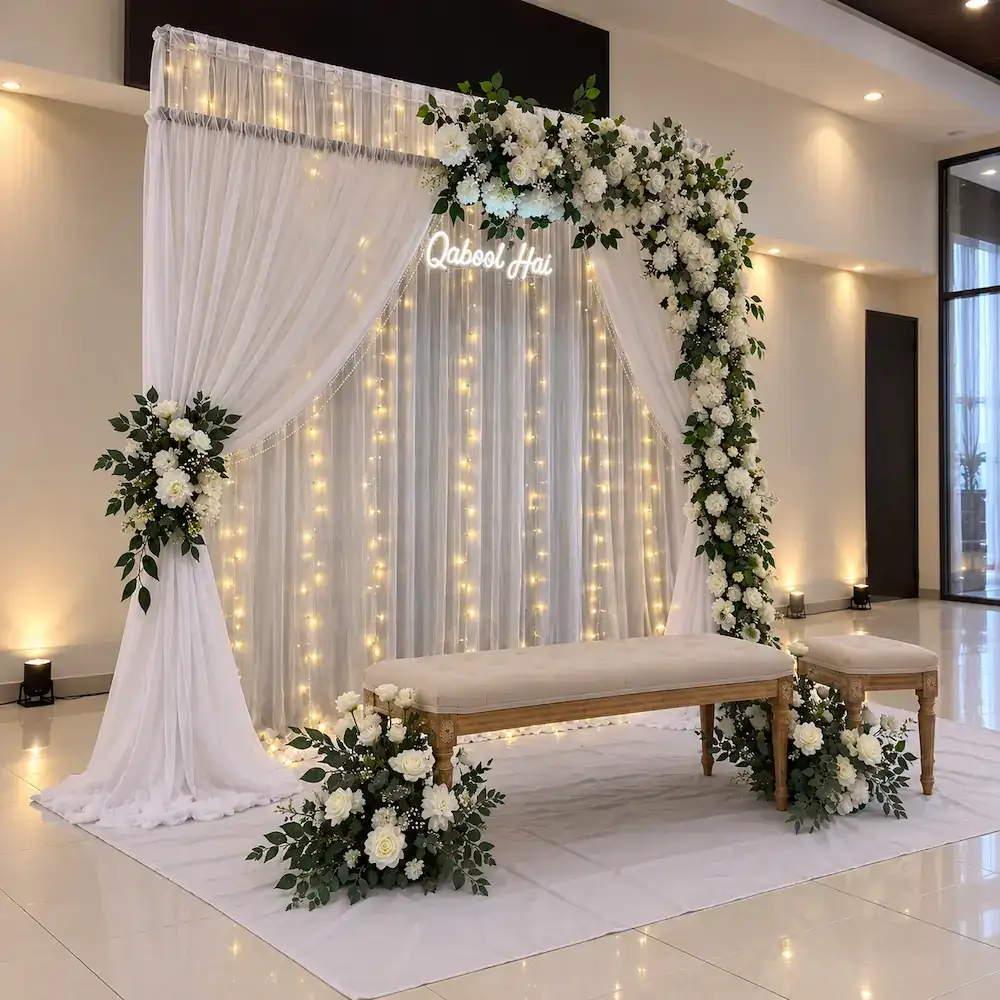 Premium Nikah Floral Decor