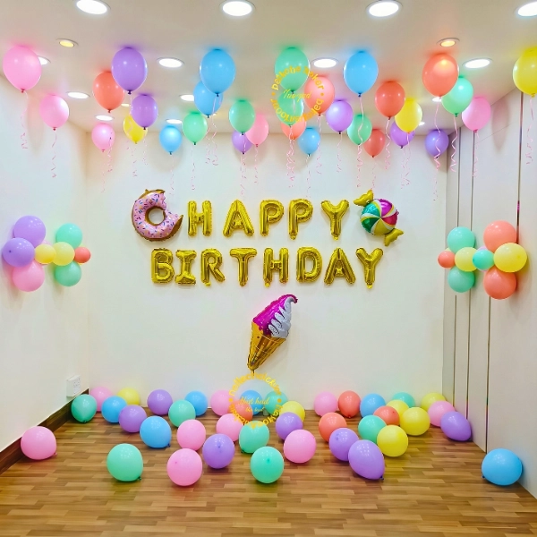 Candy Theme Birthday Setup in UAE