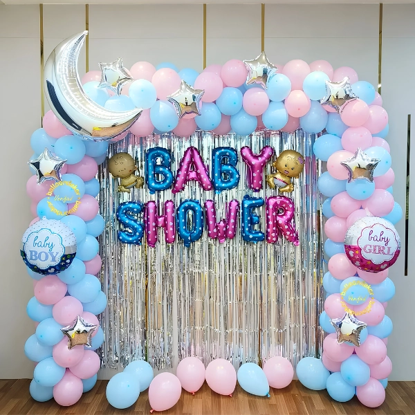 Delightful Baby Shower Background Setup in UAE