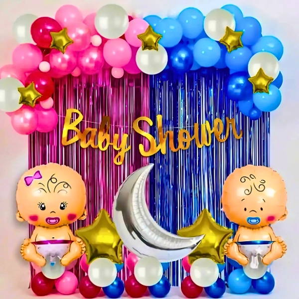 Simple Baby Shower Decor at Home in UAE
