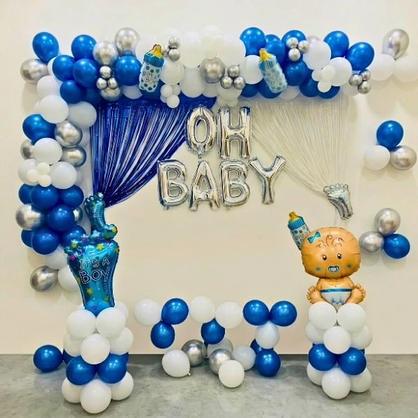 Pastel Theme Baby Shower Decoration in UAE